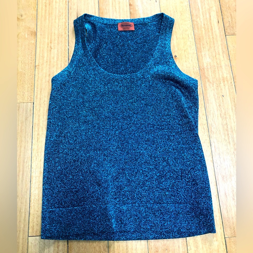 Missoni Metallic Knit Tank